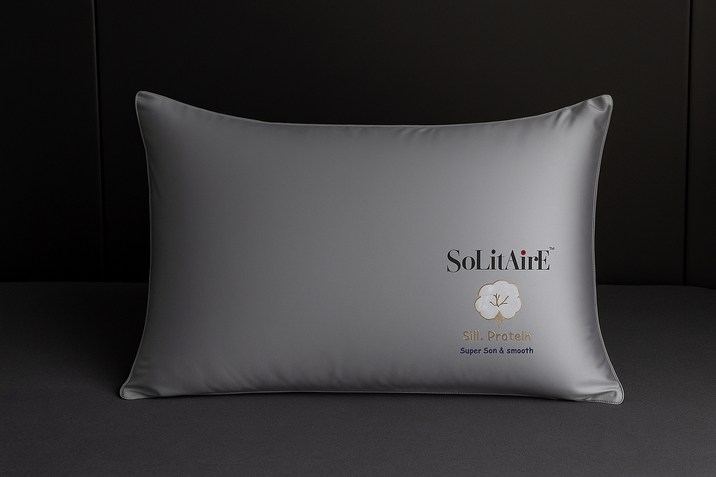 ✨ Silk Protein Super Soft Pillow Pair (2 Pc) | 100% Organic | Vegan, Hypoallergenic & Skin-Friendly Luxury