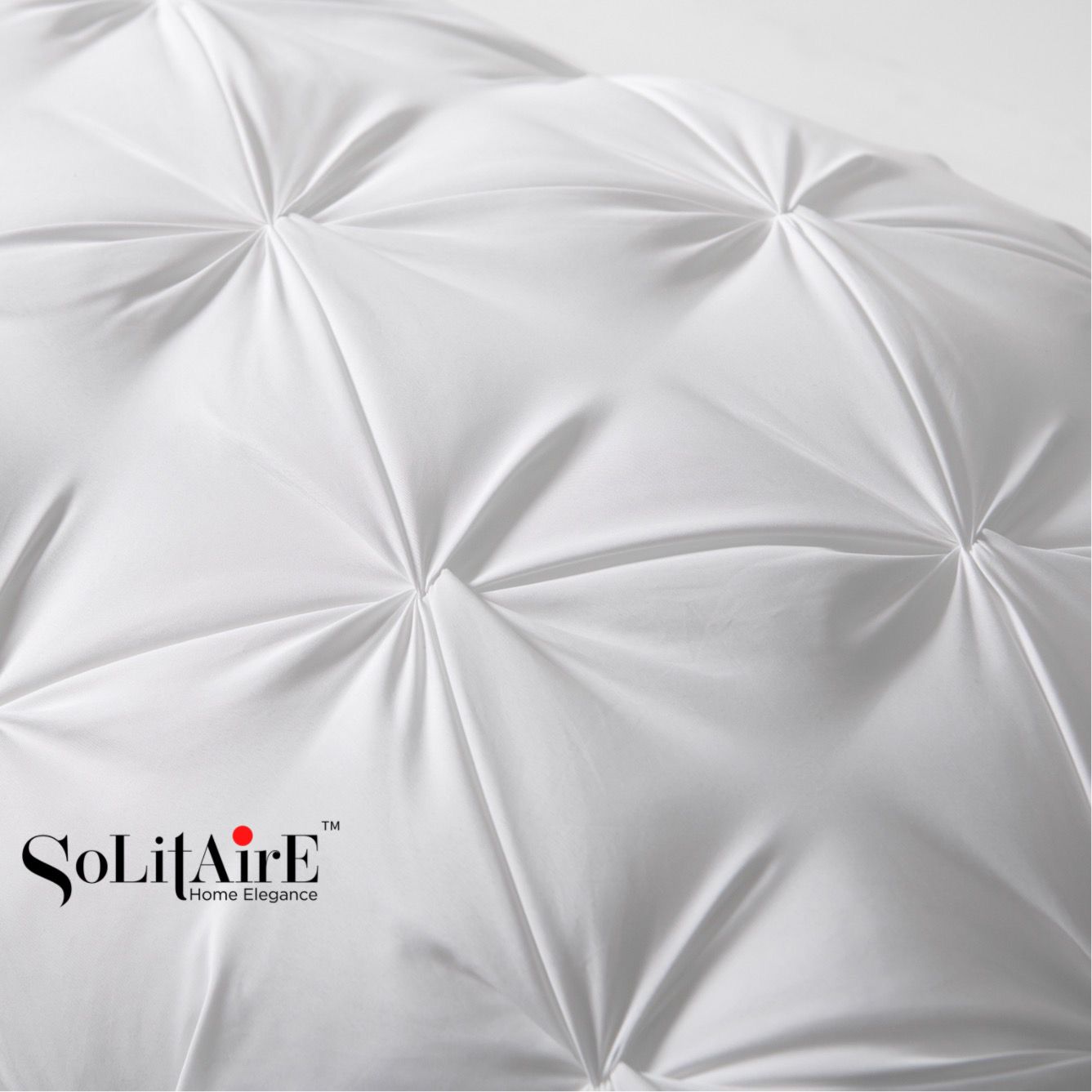✨ Solitaire Feathery Super Soft Pillow Pair (2 Pc) | Hypoallergenic Cervical Support | Ultra-Breathable