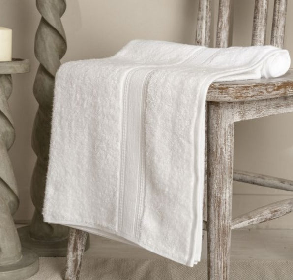 PURE-LUXE PREMIUM COTTON 600-GSM TOWELS (White)