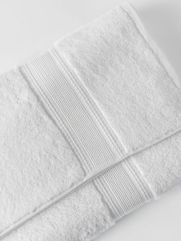 PURE-LUXE PREMIUM COTTON 600-GSM TOWELS (White)