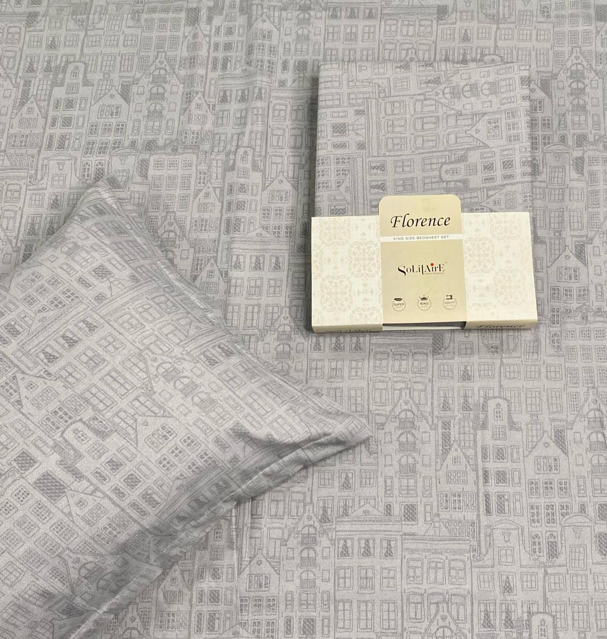 FLORENCE KING-SIZE BEDSHEET (SUPER-SOFT)