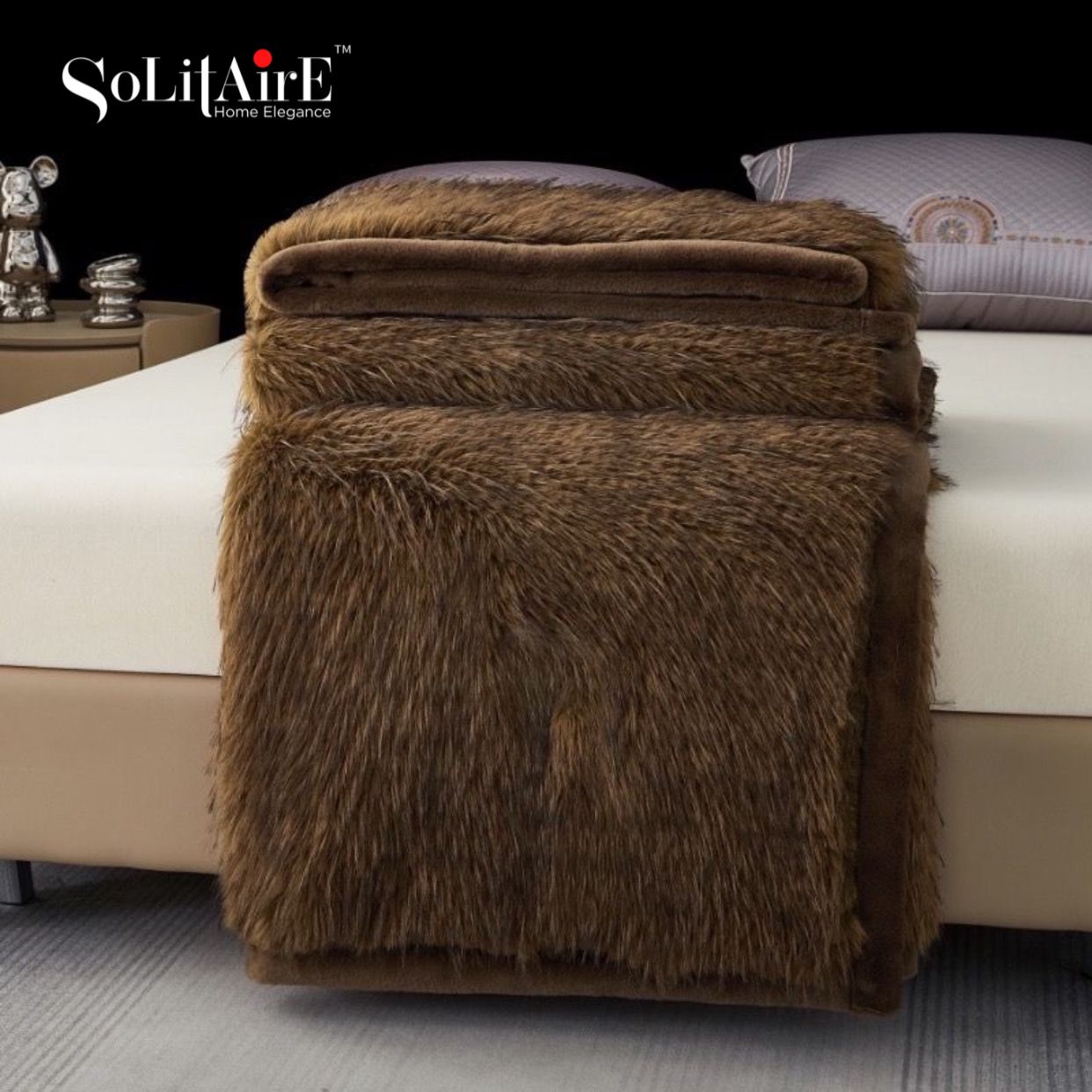 GRIZZLY LUXURY KOREAN MINK DOUBLE PLY BLANKET - SUPERSOFT ULTRA WARM