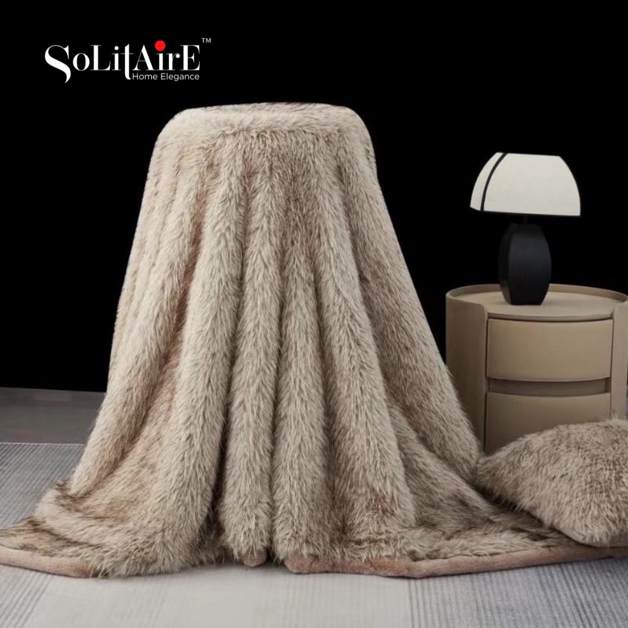 GRIZZLY LUXURY KOREAN MINK DOUBLE PLY BLANKET - SUPERSOFT ULTRA WARM