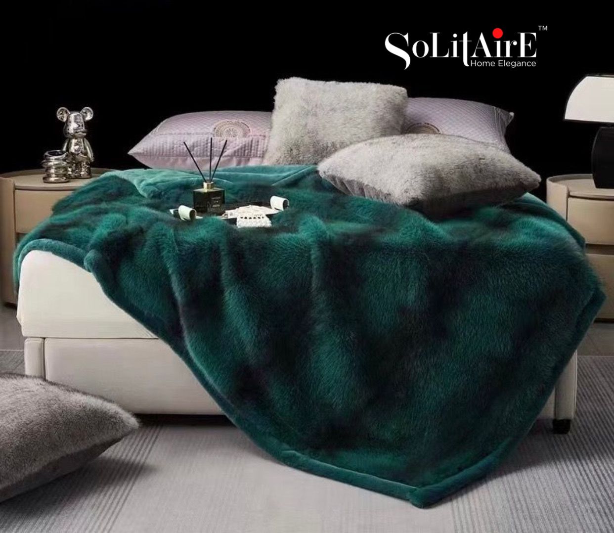 OSTRICH LUXURY KOREAN MINK DOUBLE PLY BLANKET - SUPERSOFT ULTRA WARM