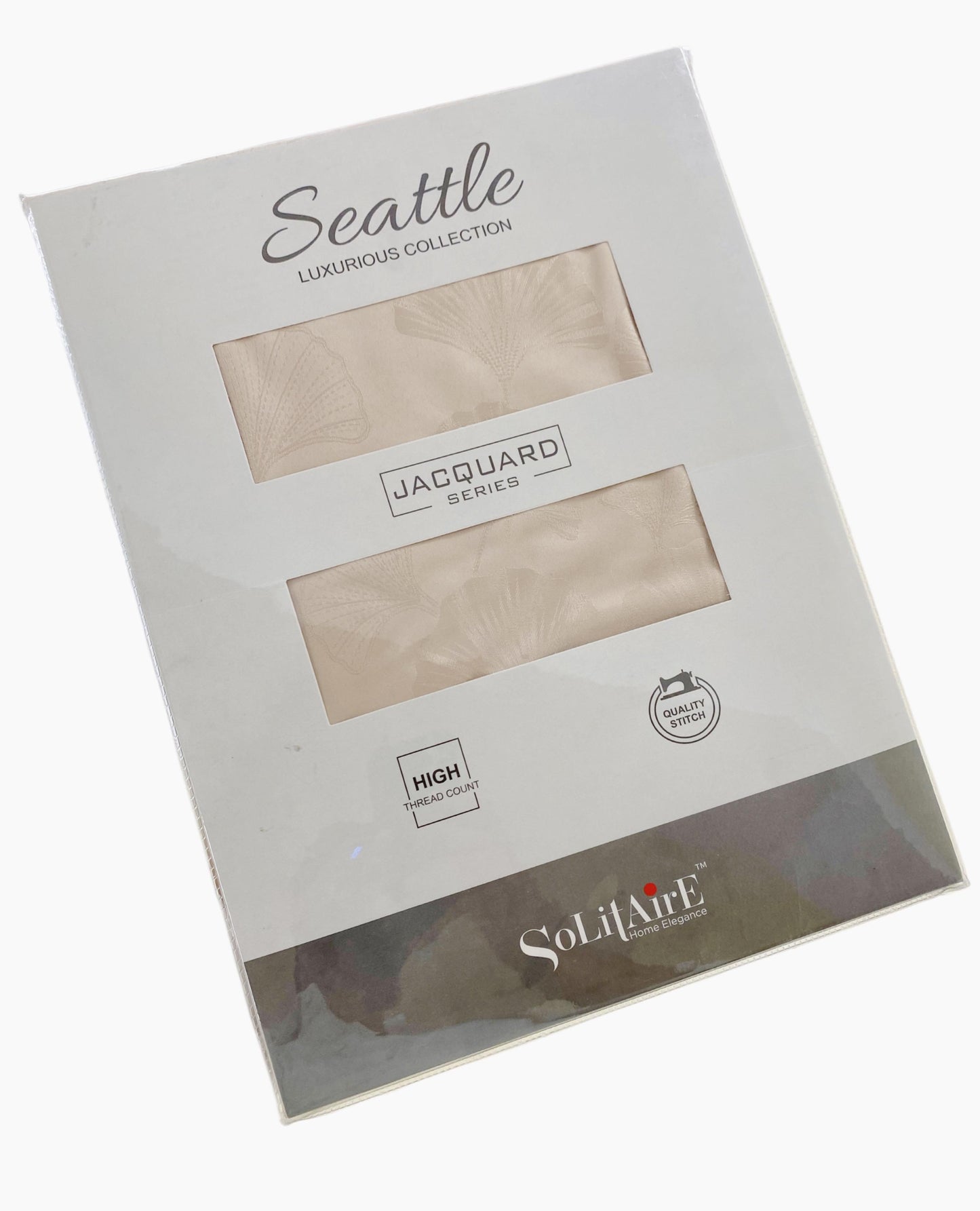 Seattle Jaquard King Size Jointless Bedsheet Set