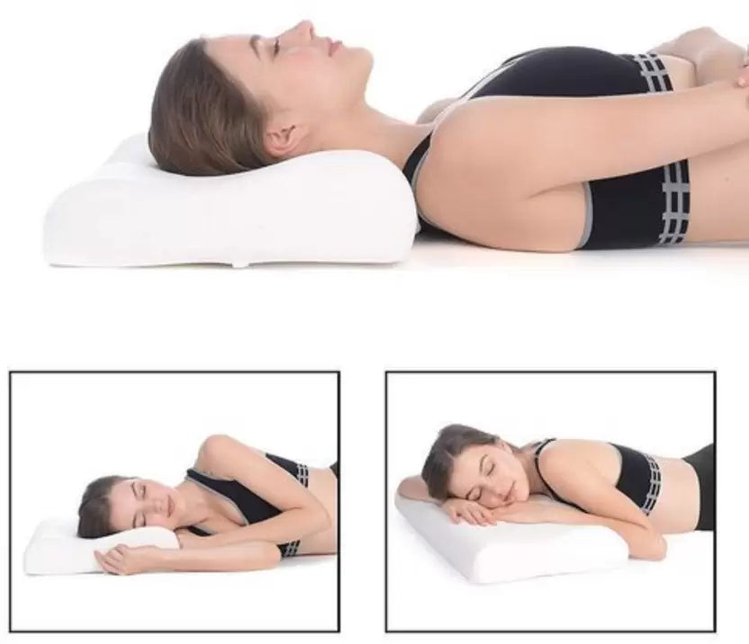 Cervical Dual-Height Memory Foam Pillow