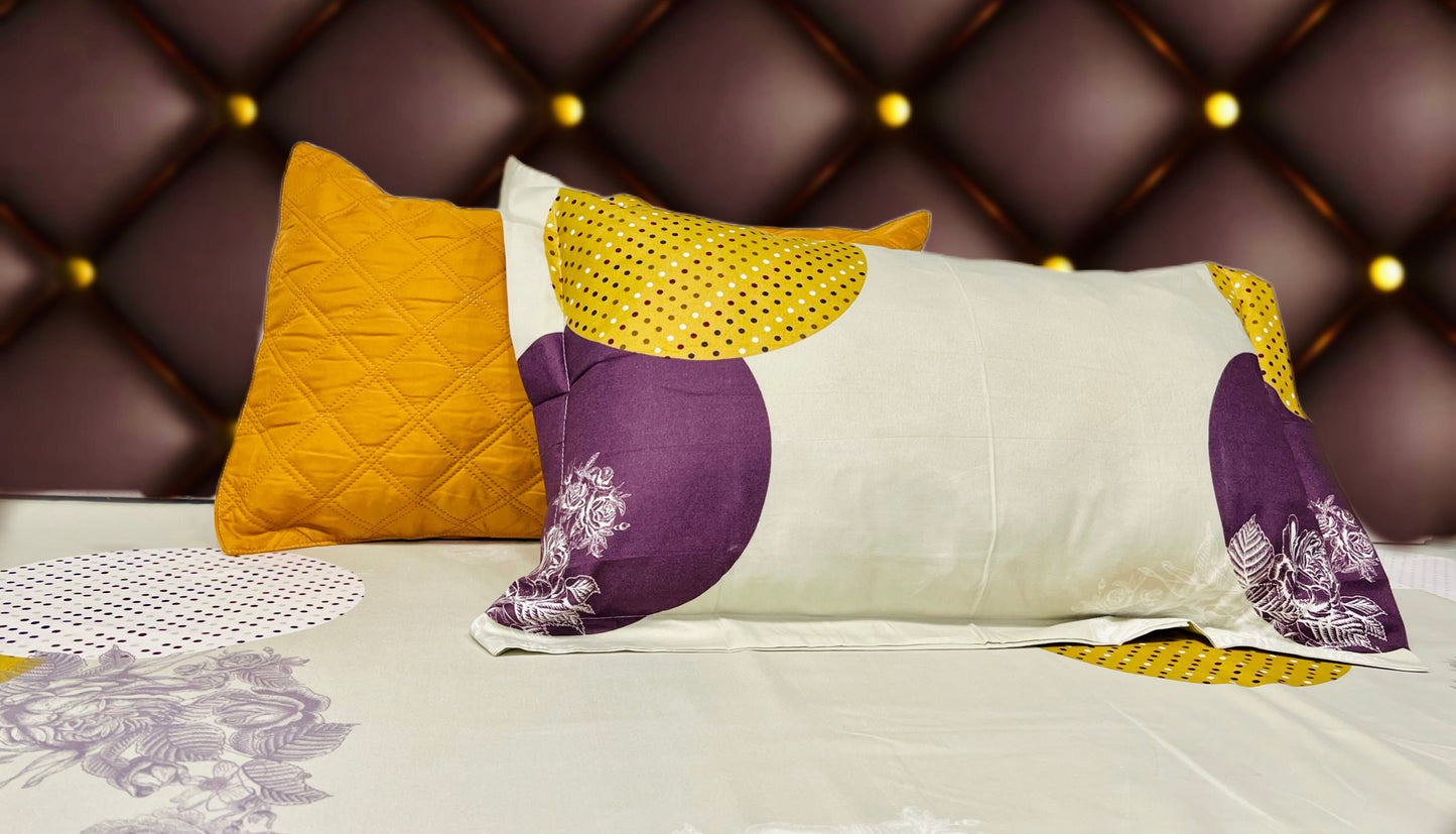 CASTELLO KING Bedsheet (4 Pillow covers)