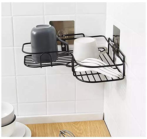 SELF-ADHESIVE SHOWER CORNER STAND (Waterproof & Rustproof)