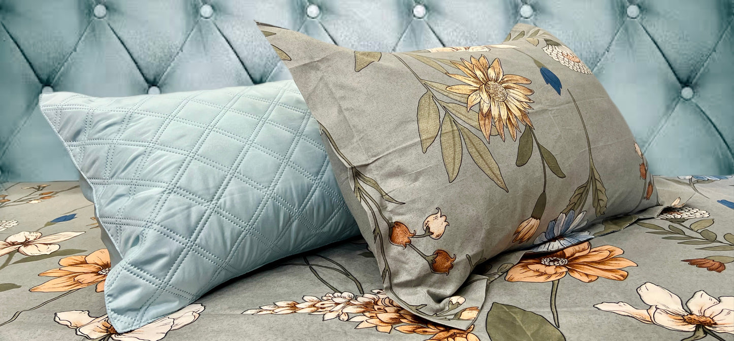 CASTELLO KING Bedsheet (4 Pillow covers)