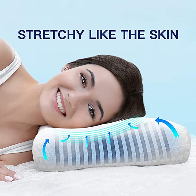 Cool Gel Hybrid Memory Foam Pillow