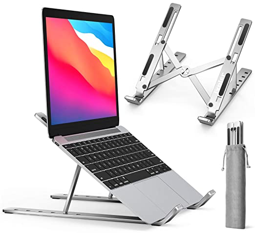 LAPTOP/ TABLET/ MOBILE STAND (Compatible with all laptops upto 16 inch –  Solitaire Home Elegance