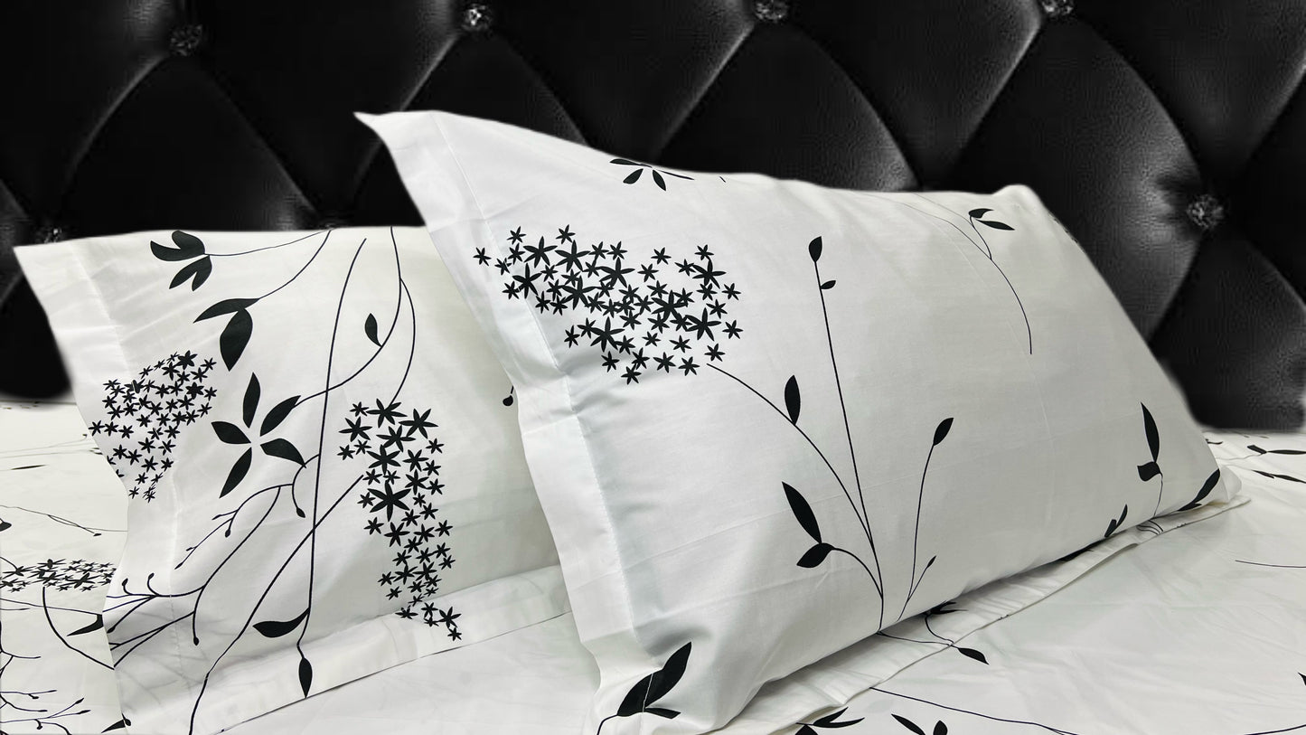 WHITE RIVER King Cotton Bedsheet