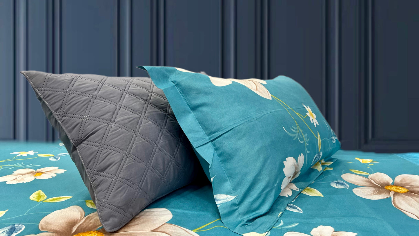 CASTELLO KING Bedsheet (4 Pillow covers)