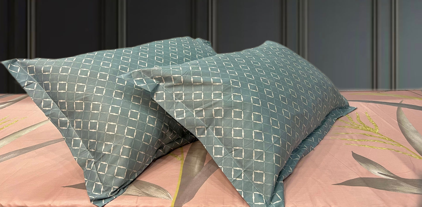FREESIA XXL Cotton Bedsheet (Extra-Large Bedsheet)