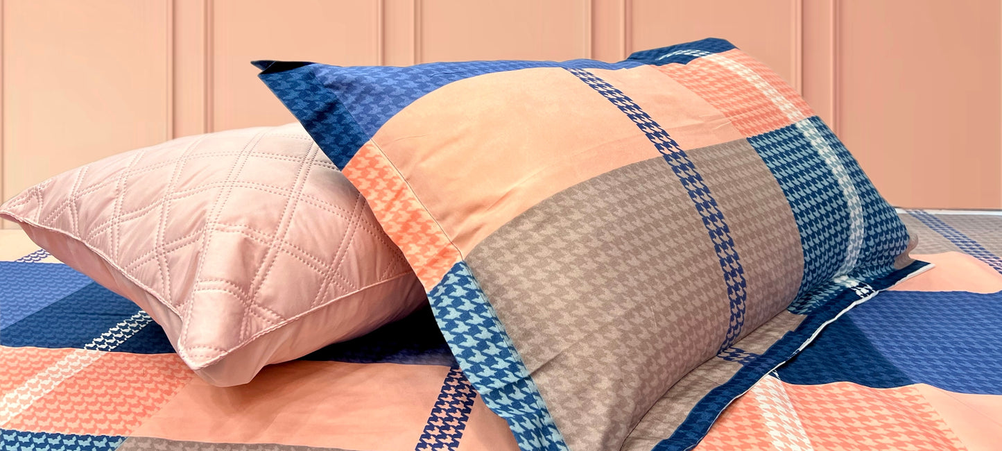 CASTELLO KING Bedsheet (4 Pillow covers)