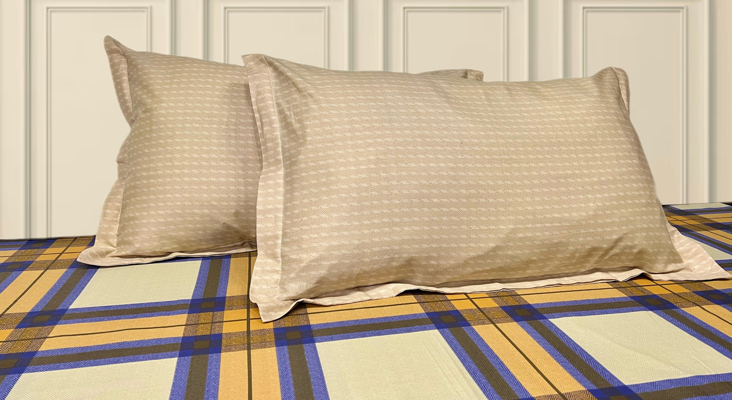 LILAC KING Cotton Bedsheet