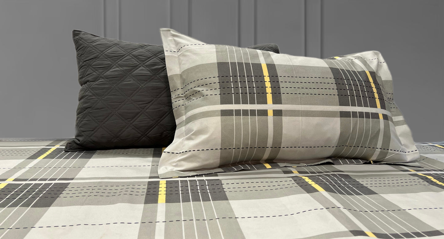 CASTELLO KING Bedsheet (4 Pillow covers)