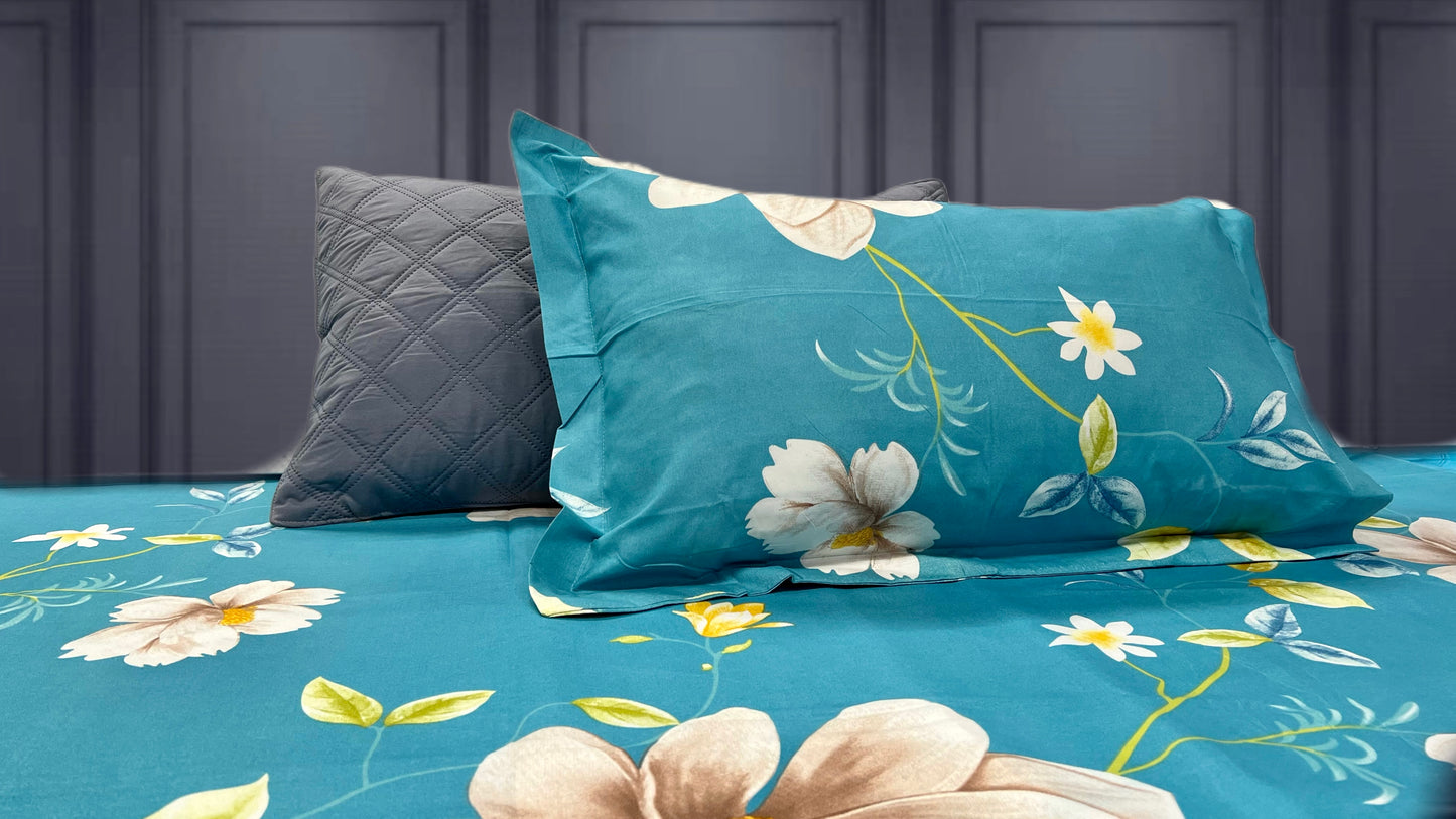 CASTELLO KING Bedsheet (4 Pillow covers)