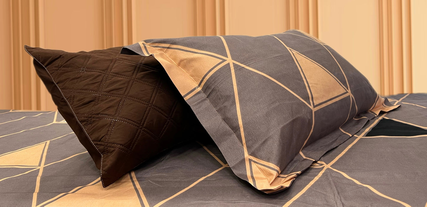 CASTELLO KING Bedsheet (4 Pillow covers)