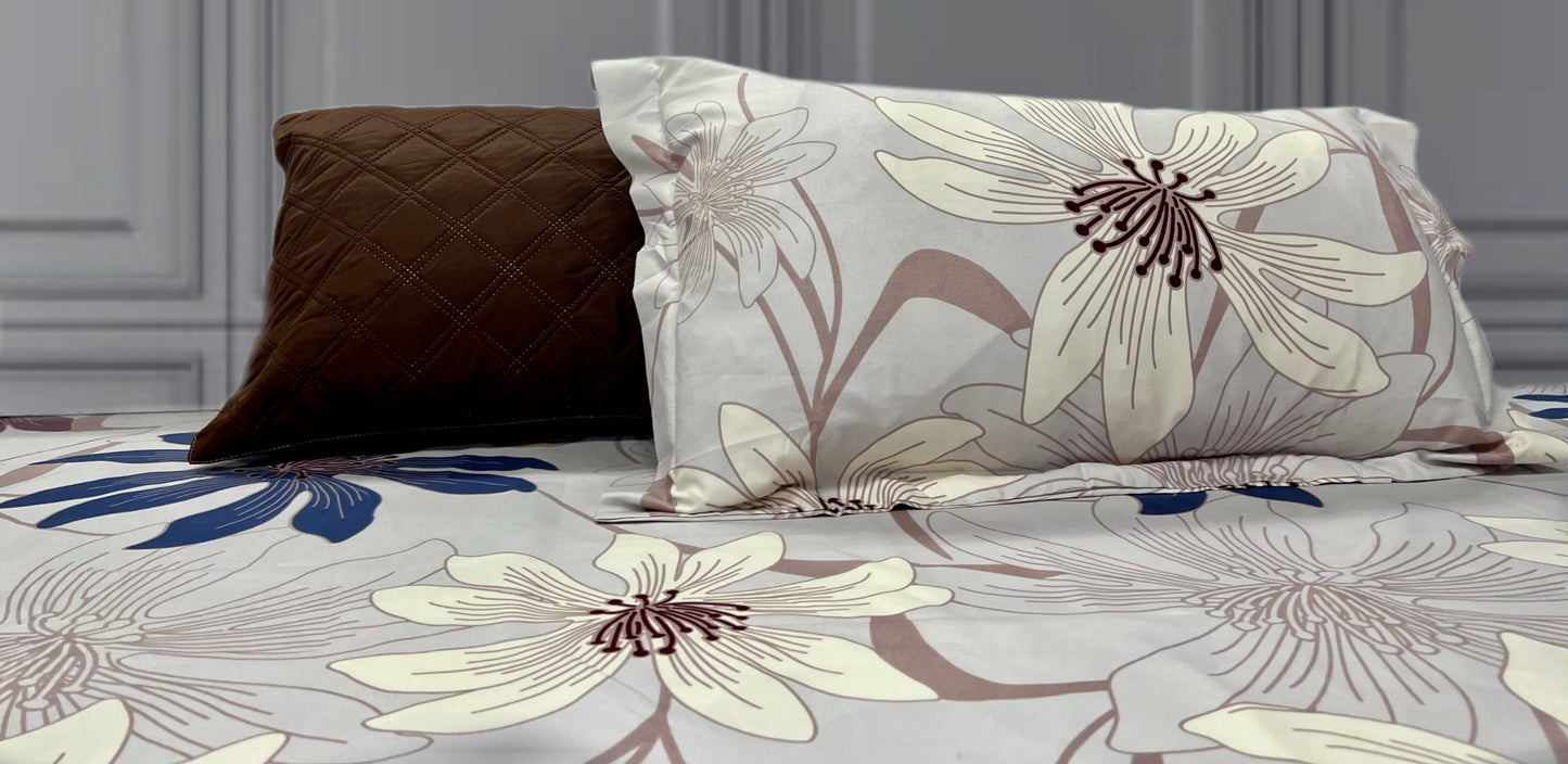 CASTELLO KING Bedsheet (4 Pillow covers)