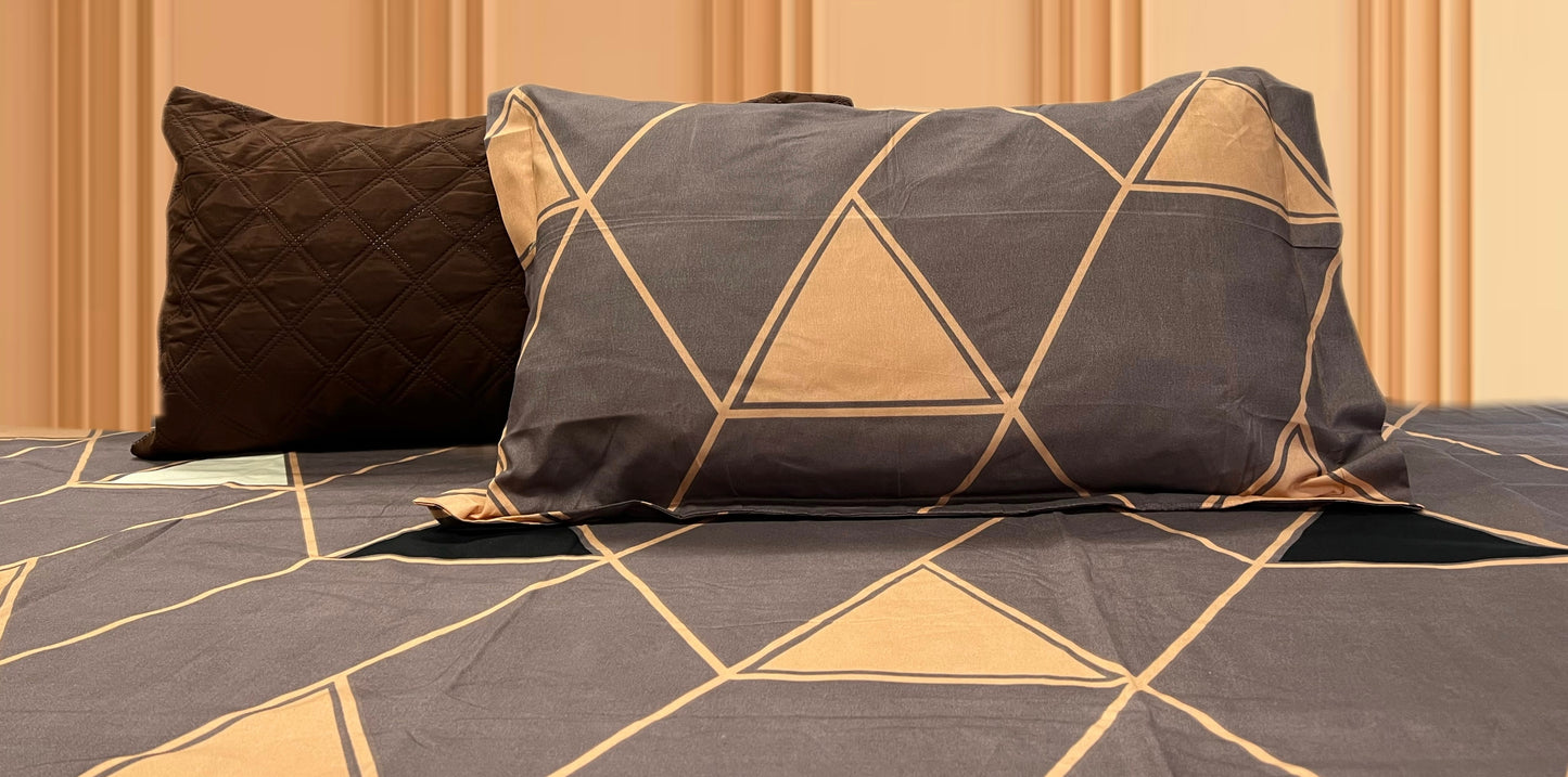 CASTELLO KING Bedsheet (4 Pillow covers)