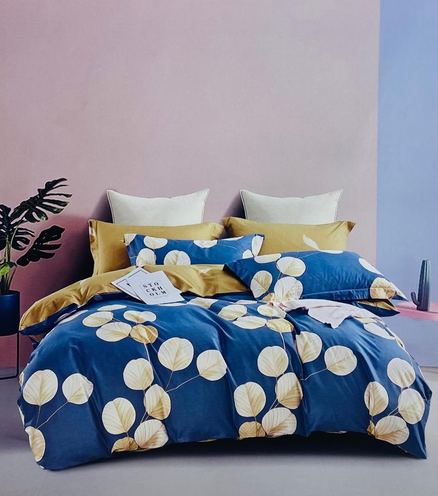 LILAC KING AC SET (Comforter Bedsheet Pillow covers)