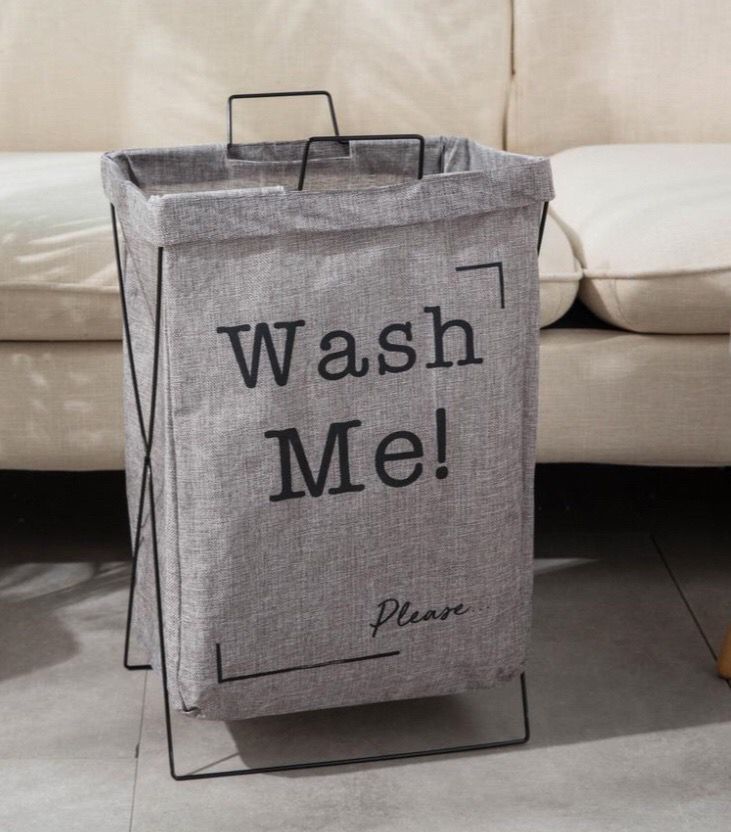 FOLDABLE LAUNDRY BASKET
