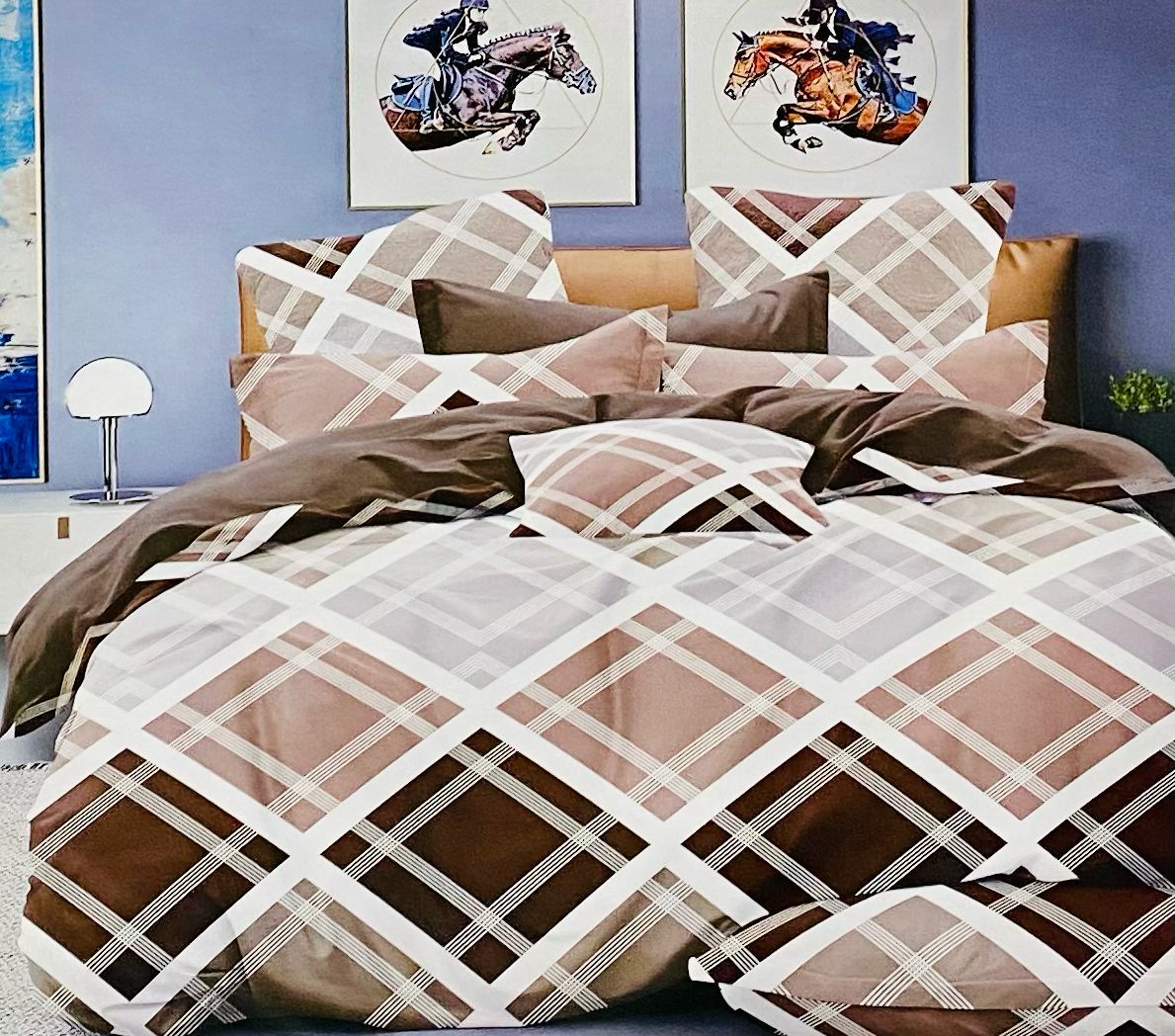 CASTELLO KING Bedsheet (4 Pillow covers)