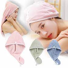 Microfiber Hair Towel Wrap (Ultra-Absorbing)