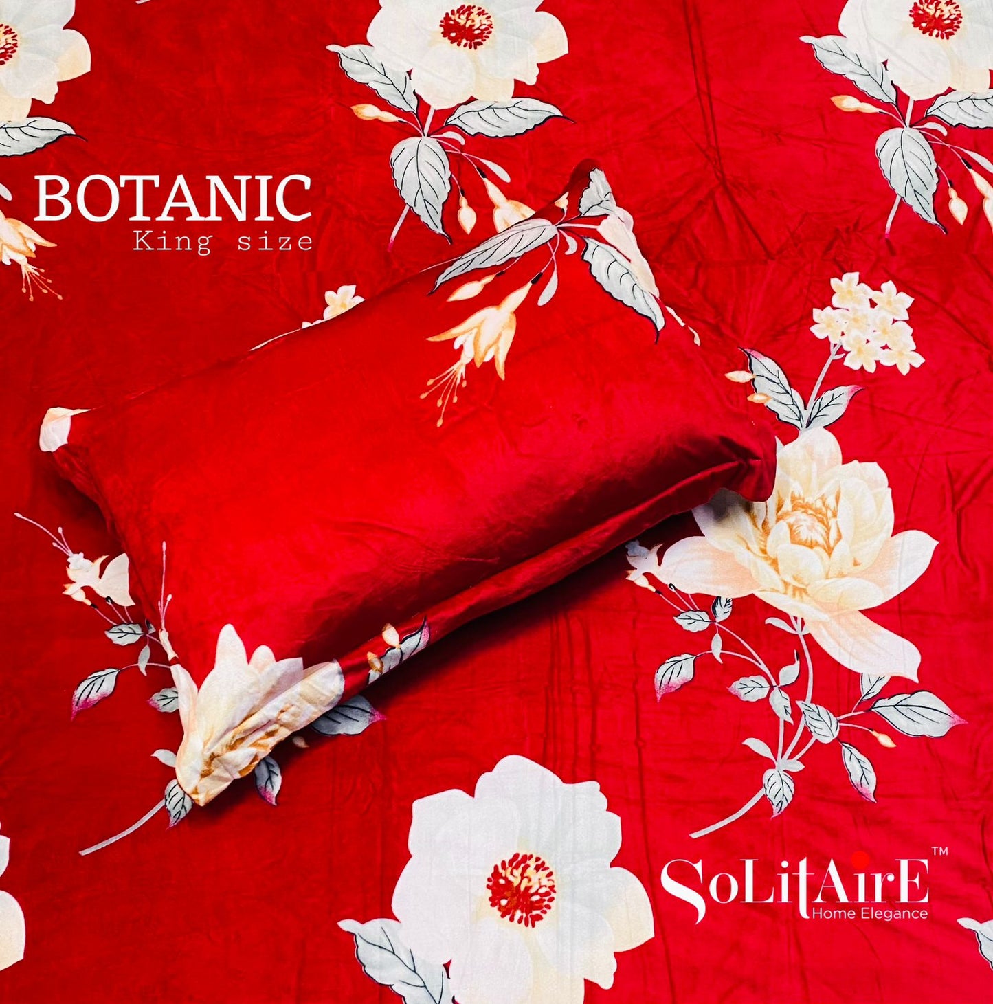 Botanic Warm King-Size Bedsheet Affordable Luxury