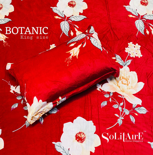 Botanic Warm King-Size Bedsheet Affordable Luxury