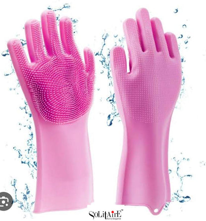 MULTI-USE WASHING AND CLEANING GLOVES / PET CLEANING GLOVES (Pair Packing)