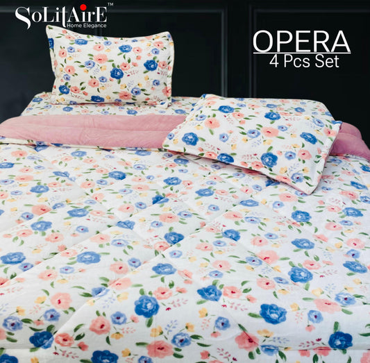 Opera Warm Cashmere Premium Milk Velvet Bed In A Bag