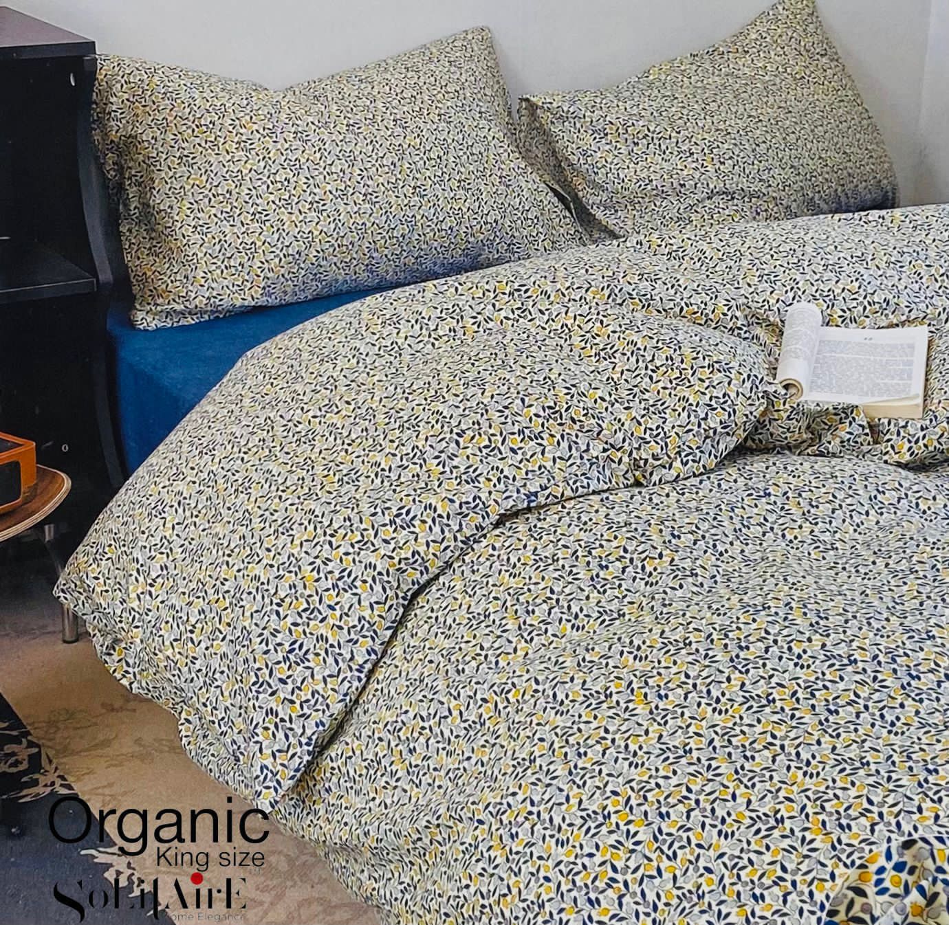 Organic King Bedsheet Set 100% Organic Cotton