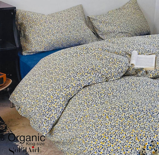 Organic King Bedsheet Set 100% Organic Cotton