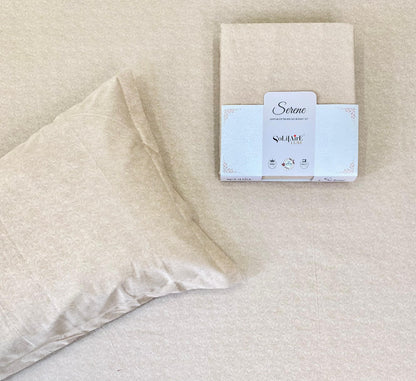 Serene King Size 100% Egyptian Cotton Jointless Bedsheet