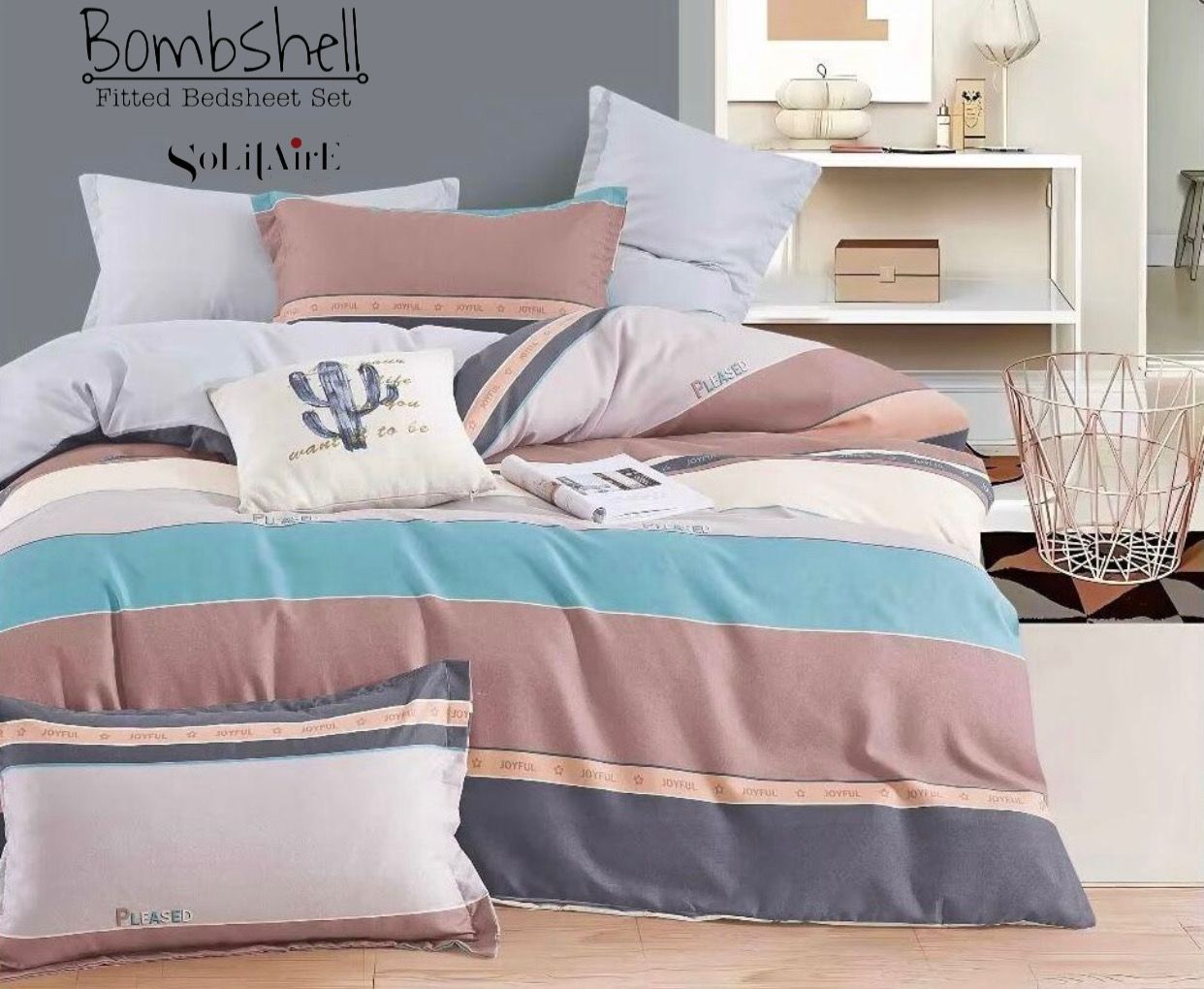 Bombshell Fitted Bedsheet Set