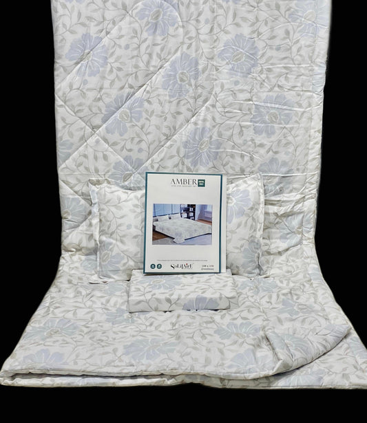 Amber Digital Printed Jointless King Size Complete Comforter Set