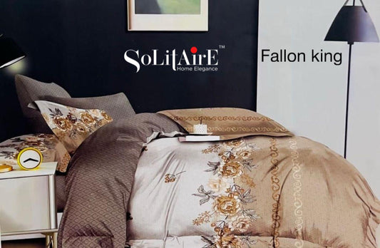 FALLON King Size Bedsheet Set Luxury Soft Touch
