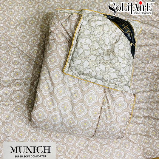 MUNICH Reversible Ultra Super Soft Comforter Size Double Bed
