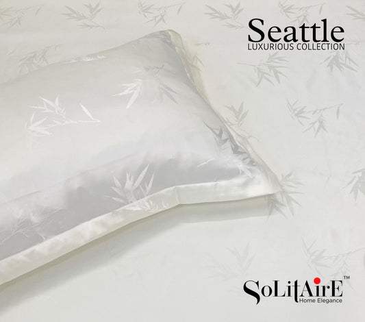 Seattle Jaquard King Size Jointless Bedsheet Set