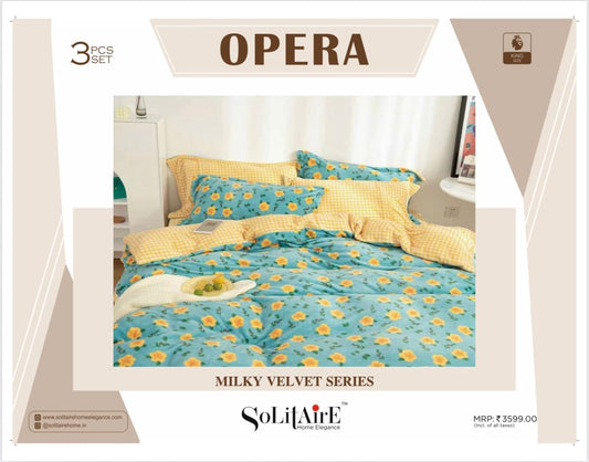 Opera Super-Warm Italian Cashmere King Bedsheet