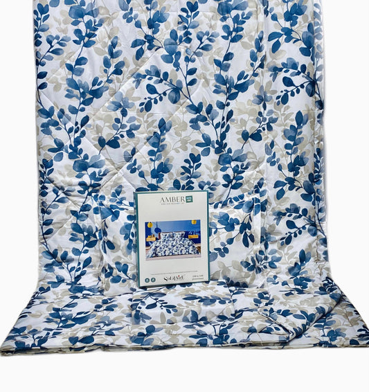 Amber Digital Printed Jointless King Size Complete Comforter Set