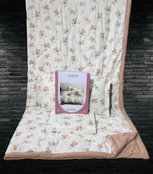 Aries King Sized Complete Comforter Set – Ultra Soft