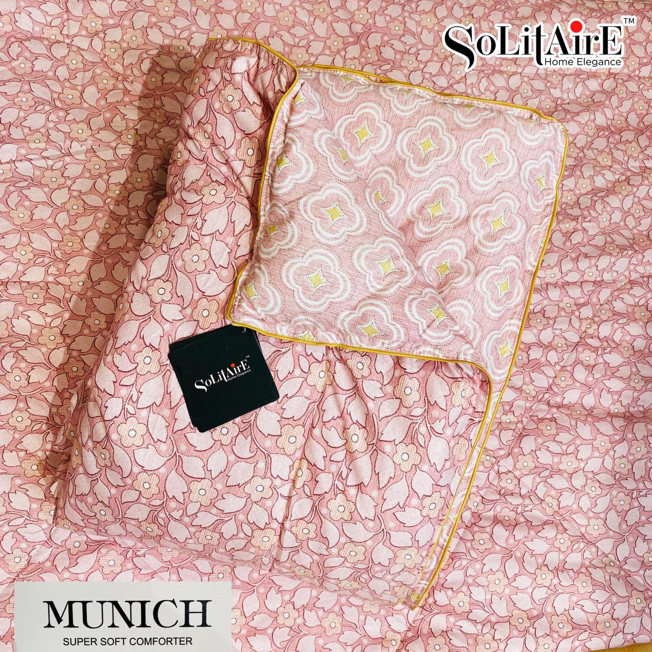 MUNICH Reversible Ultra Super Soft Comforter Size Double Bed