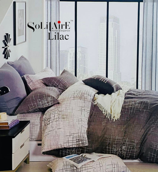 LILAC KING Cotton Bedsheet
