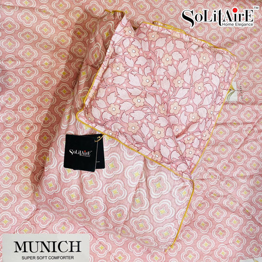 MUNICH Reversible Ultra Super Soft Comforter Size Double Bed