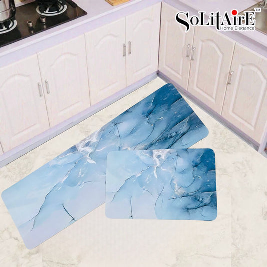 Premium Anti-Slip Waterproof Kitchen Floor Mat Set