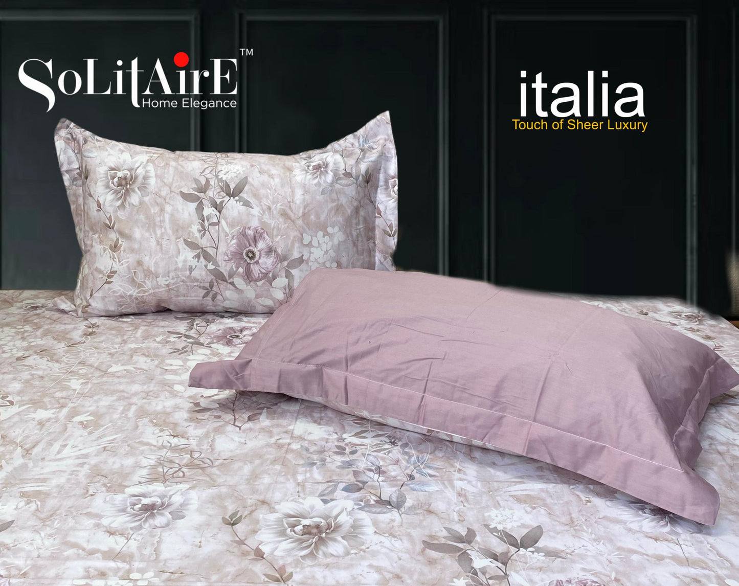 Italia 100% Organic Cotton King Size Premium Bedsheet