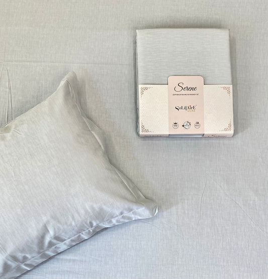 Serene King Size 100% Egyptian Cotton Jointless Bedsheet